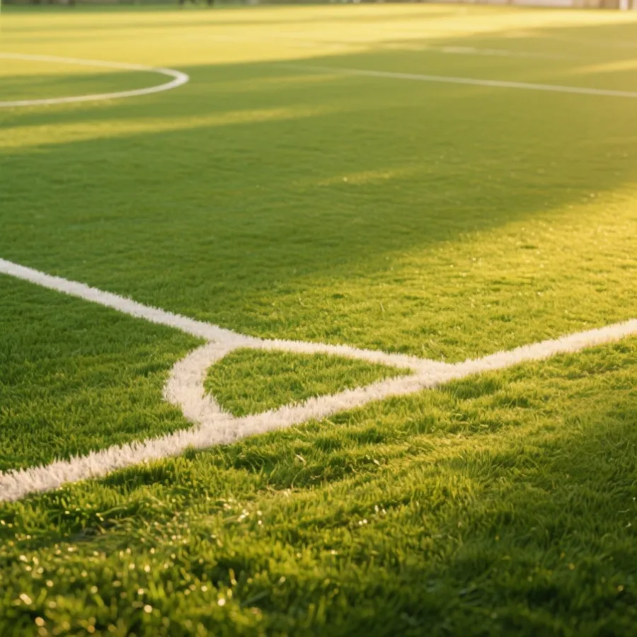 足球场草坪与光影背景