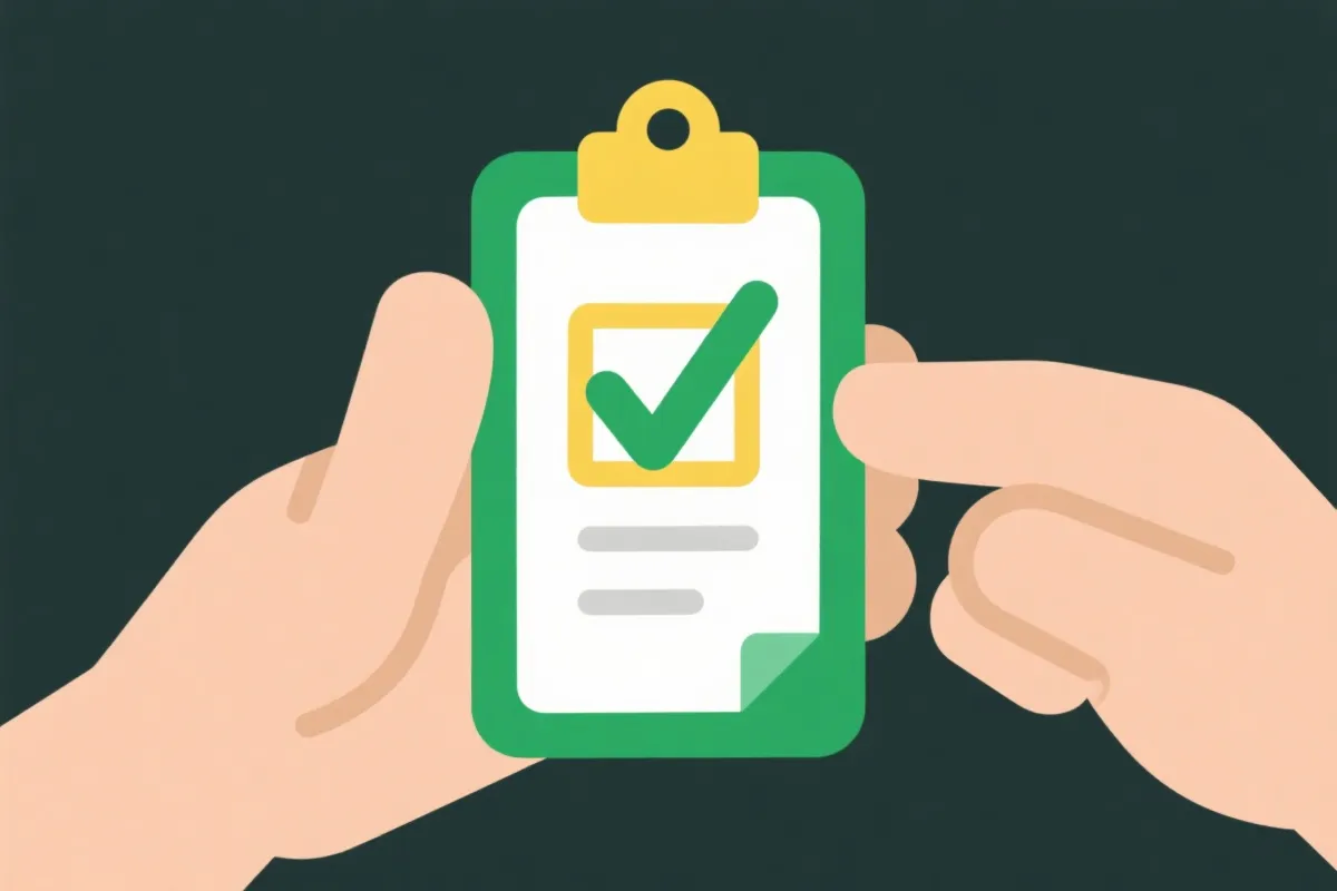 平台安全核验清单示意图